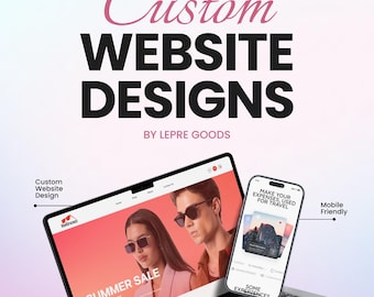 Custom Website Design | Modern UI/UX, E-commerce Service