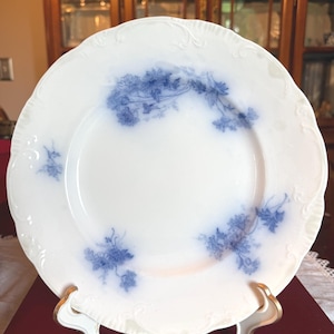 10&quot; Flow Blue Dinner Plate