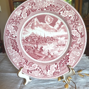 10&quot; Boston Plate- &quot;View of America&quot;