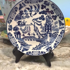 6&quot; Blue Willow/English Willow Plate