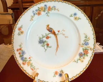 Vtg Op Co Syracuse Art Studio Decor サラダプレート イエロー バード