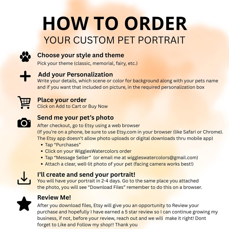 Pet Memorial Portrait Rainbow Bridge Artwork Digital Dog Cat Angel Wings Tribute Custom Gift Sympathy Present Loss Keepsake Heaven Art image 16