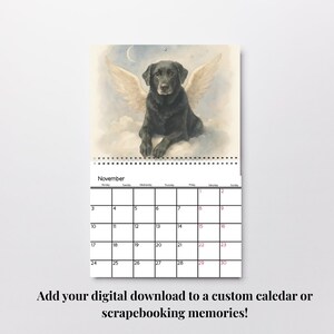 Pet Memorial Portrait Rainbow Bridge Artwork Digital Dog Cat Angel Wings Tribute Custom Gift Sympathy Present Loss Keepsake Heaven Art image 8