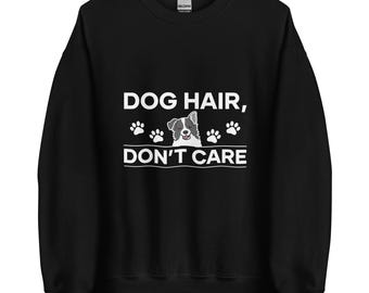 Border Collie Unisex Sweatshirt | Kluge Hunderasse Rundhals | Hunde Mama Geschenk | Herding Hundebekleidung | Flauschiger Hundepullover