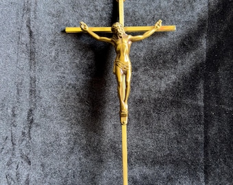 MCM Solid Brass Wall Crucifix