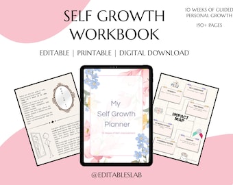 10 Weeks of Guided Self Growth - The Ultimate Workbook