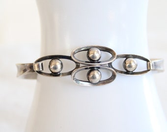Erik Granit - Finland - Sterling Silver Modernist Bracelet