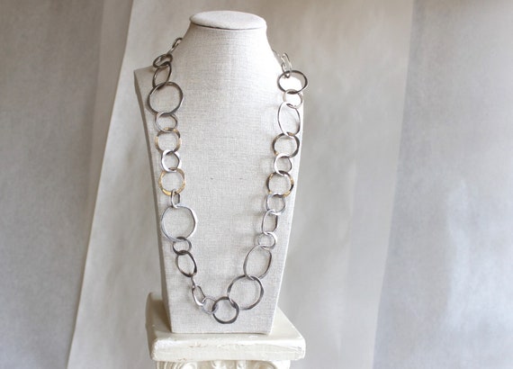 JOHN LEWIS Long Faux Pearl and Crystal Layered Necklace | Endource