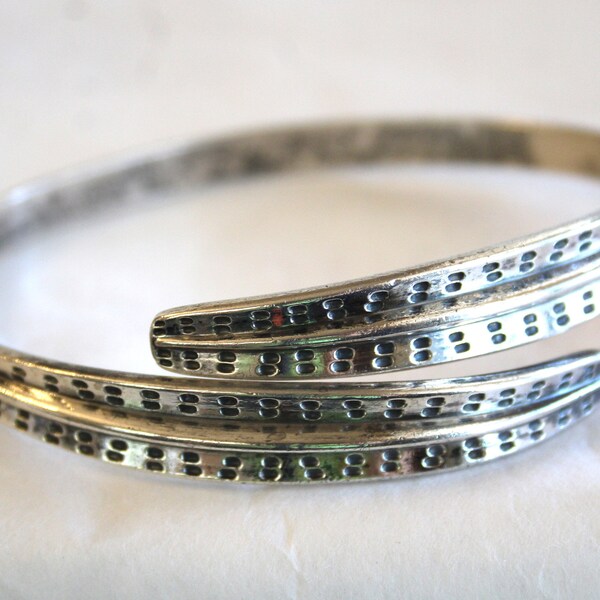 David Andersen / Norway Sterling Silver Bangle Bracelet