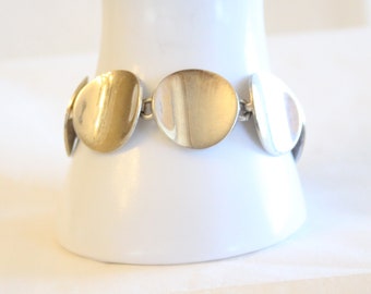Heavy Sterling Silver Bracelet by Karl Erik Palmberg for Alton
