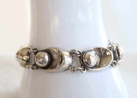 Sterling Silver Danish Modern Bracelet by NE From… - image 1