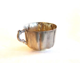 Miniature 3/4" High Sterling Silver Cup