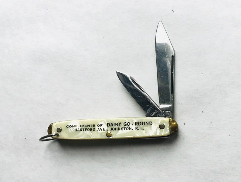 Dairy Go Round Johnston Rhode Island Advertising Pocket Etsy