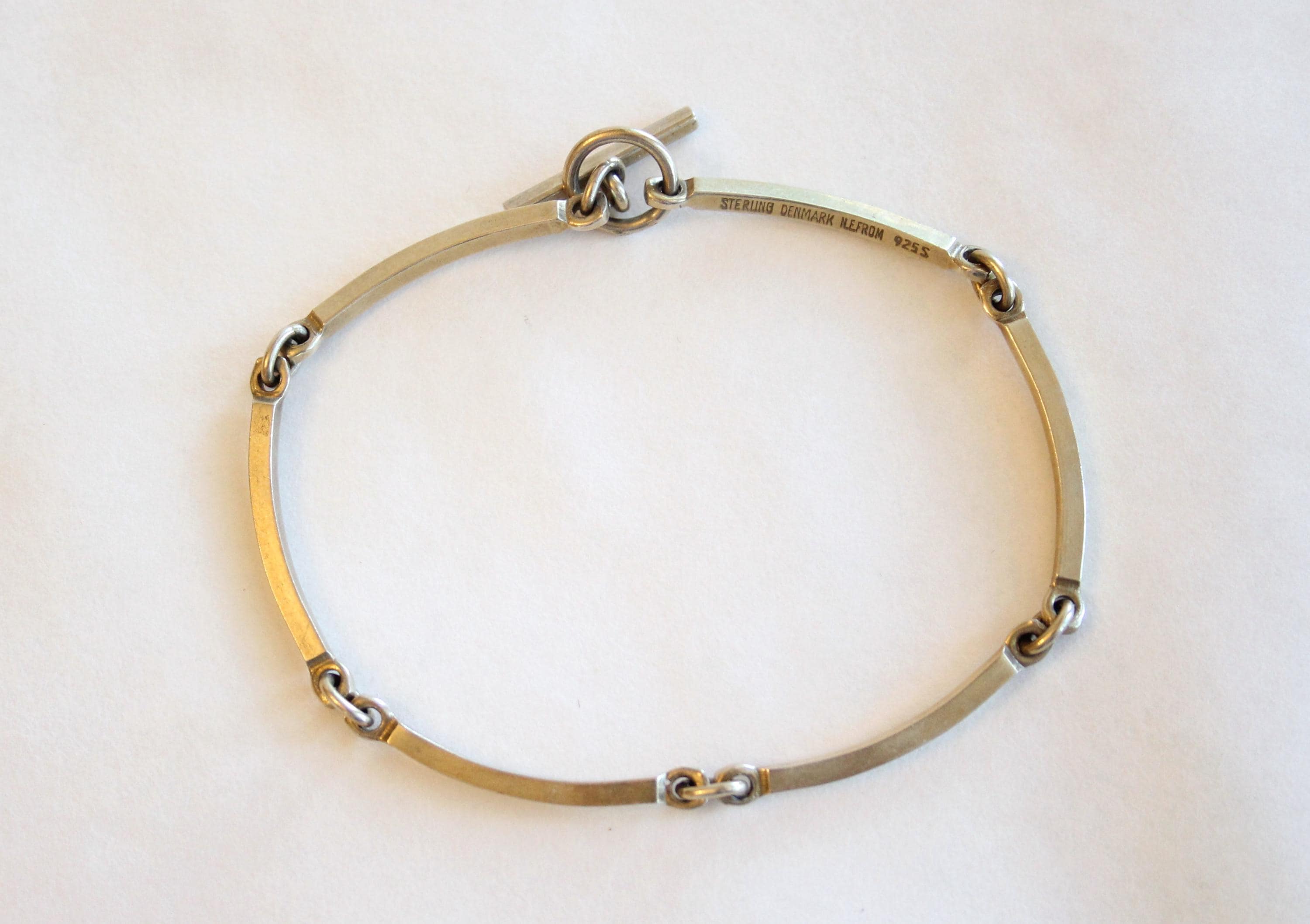 Vermeil Sterling Silver Bracelet by Niels Erik From - Denmark