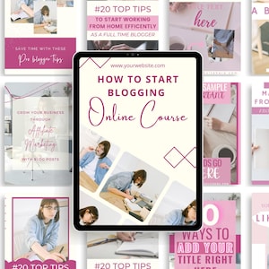 Pinterest Templates Canva, Pinterest Marketing Canva Pin Template, Pinterest Blogger Templates