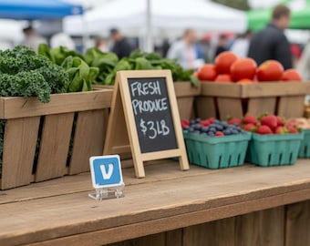 NFC Payment Tag • Venmo, Cash App, Ko-Fi • 36mm Square