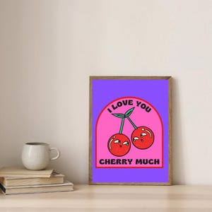 Cherry poster wall art