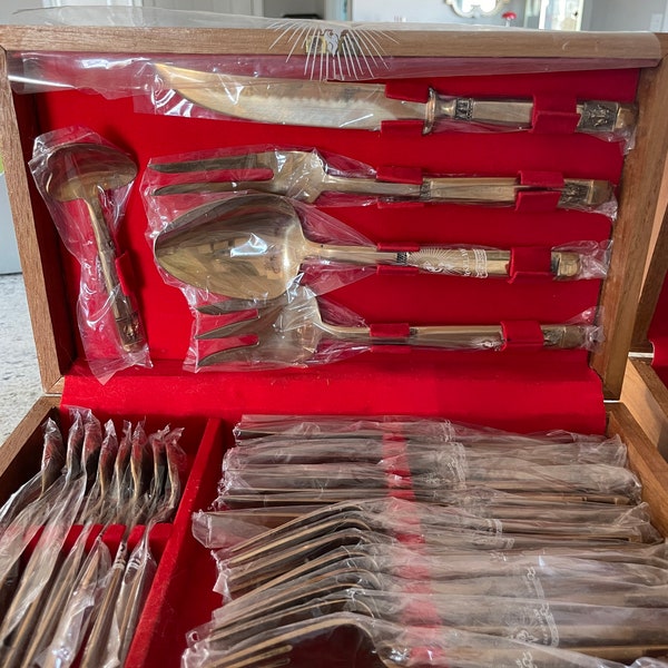 Vu Thai Nickel Bronze Flatware Etsy