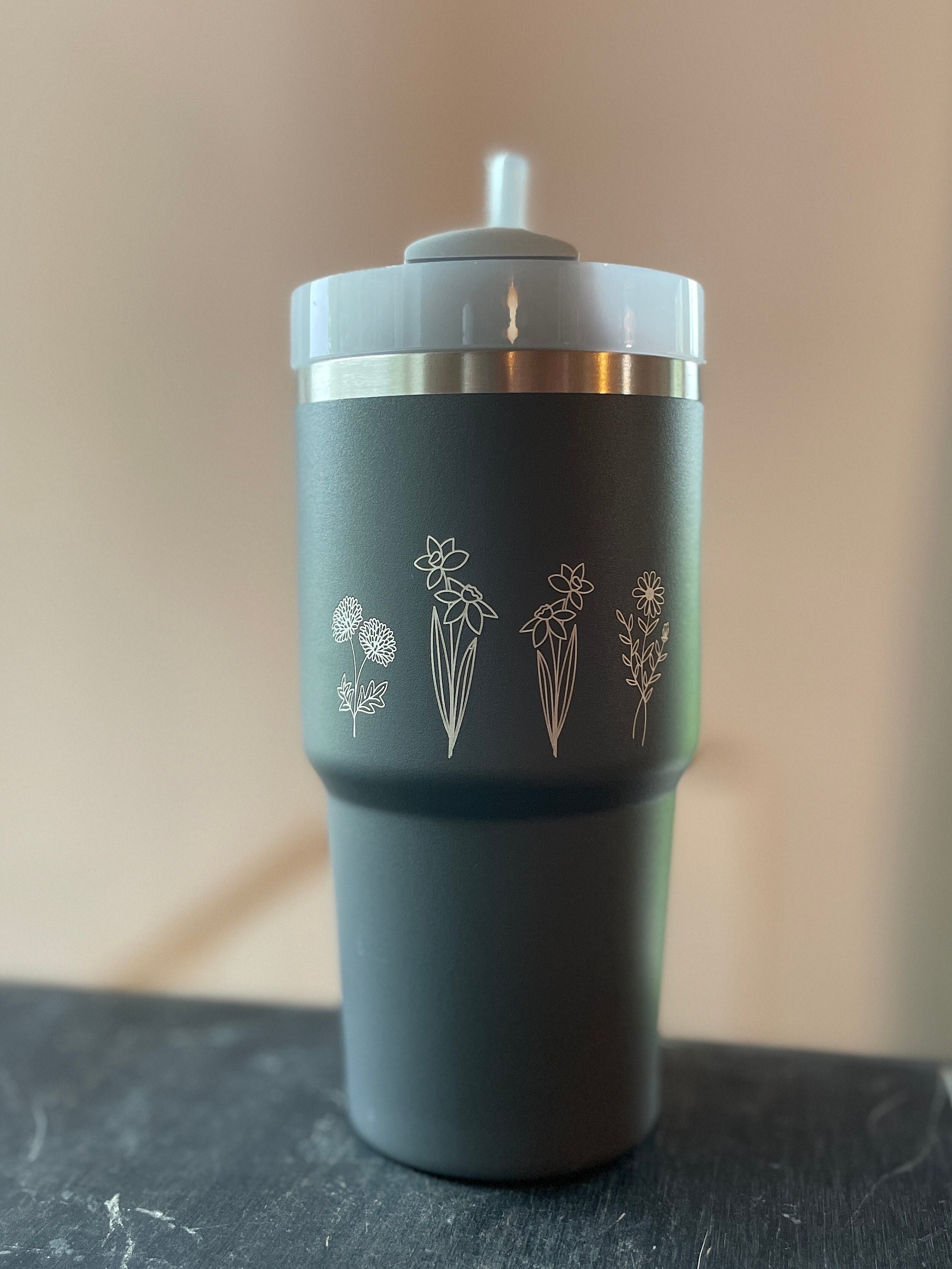 Limited Edition Stanley Quencher H2.0 Tumbler 30oz. Tigerlily