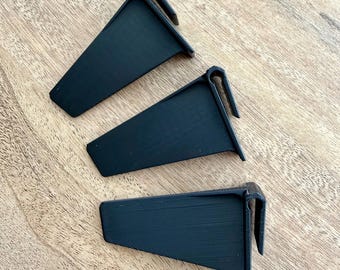 Camper Van Fridge Shelf Divider Clips | RV Storage Organiser, Prevent Sliding (Pack of 3)