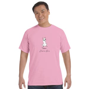Camiseta unisex con divertida llama dramática. Camiseta con dibujos animados divertidos. Regalo perfecto para los amantes de las llamas.