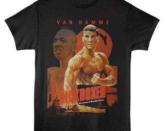 Kickboxer Jean-Claude Van Damme Poster Adult Movie Shirt