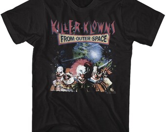 Killer Klowns from Outer Space Adult Horror Movie Shirt