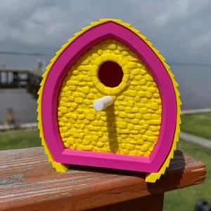 modern bird house