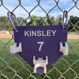 Dugout Organizer: Baseball/Softball Fence Hanger