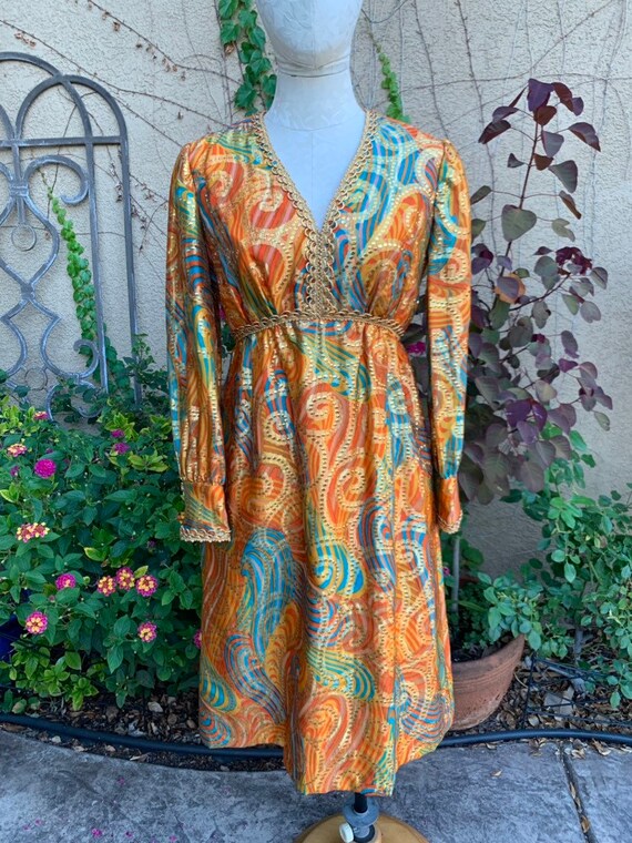 1960s 1970s bright sparkle Psychedelic art deco se