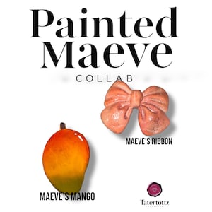 Maeve&#39;s Mango & Ribbon Putty Collab - Diamond Art THWAKS - Mango and Coconut scented