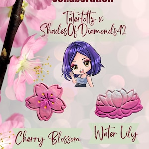 Shadesofdiamonds Collab Scented Diamond Painting Putty | Cherry Blossom, Water Lily