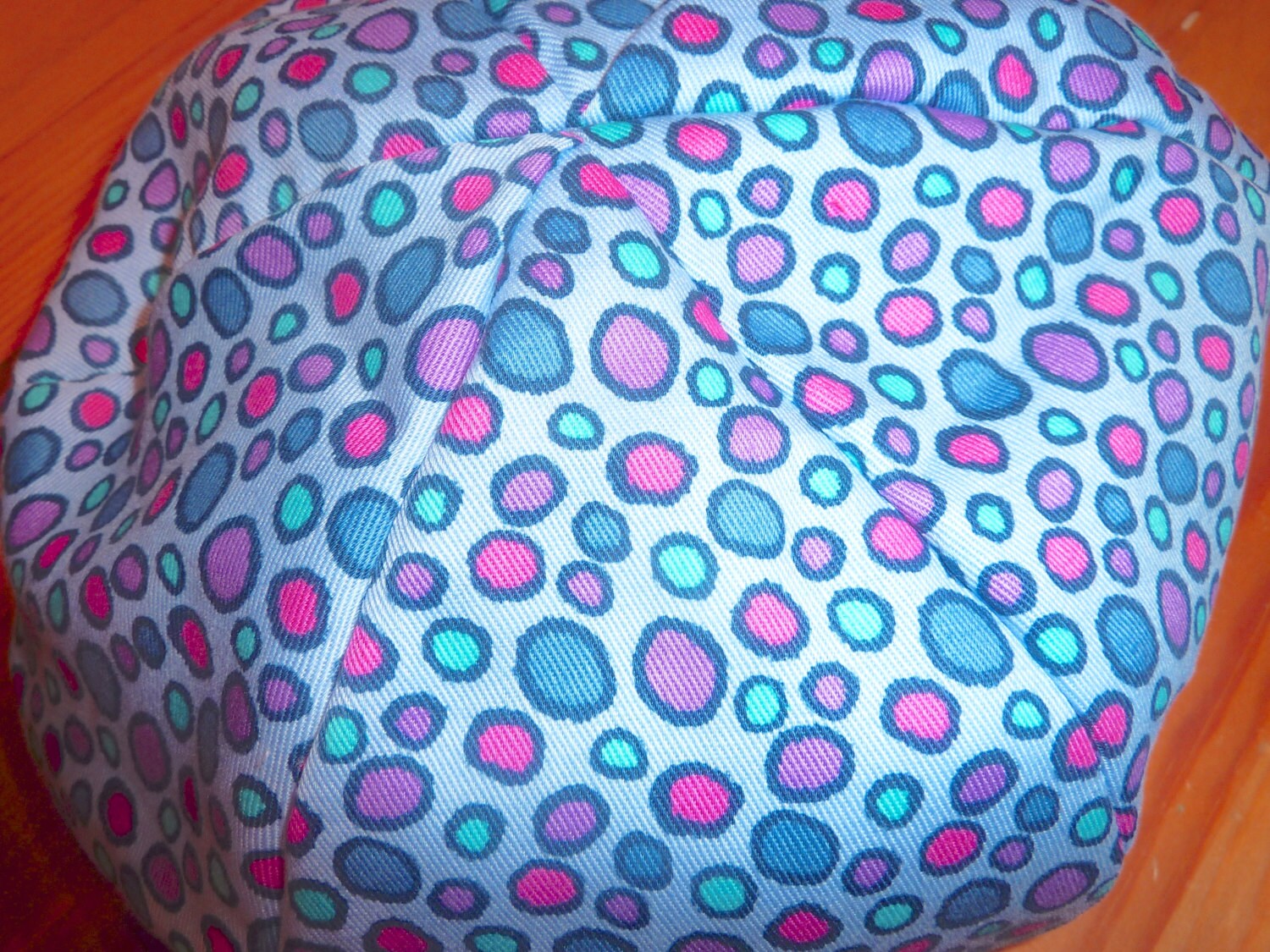 American Girl Doll Bean Bag Chair Periwinkle Blue with Pink Etsy