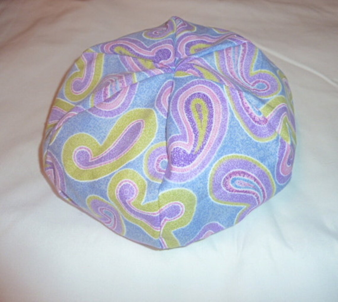 American Girl Doll Bean Bag Chair Paisley Blue Green Etsy