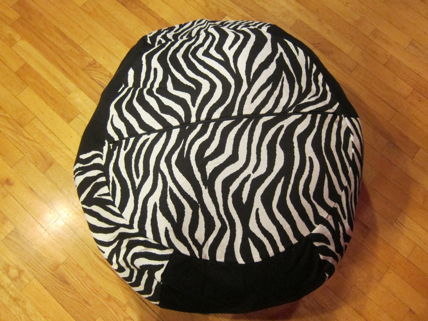 Zebra Bean Bag Chair Cover Black and White Stripes Stripe Etsy Sweden