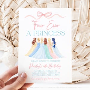 princess party invitation wording dress up Dress-up theme birthday party for girls