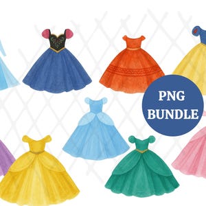 Princess Dress Png - Etsy Princess Dress Png - Etsy