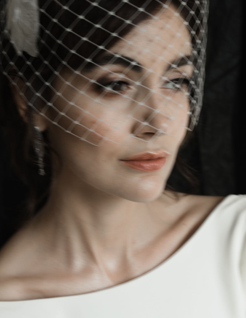 bridal cap headpiece