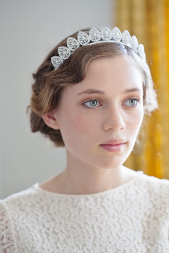1 Pieza Tocado Nupcial Tiaras Tocado De Pelo Brillante Para 1 Pieza Tocado Nupcial Tiaras Tocado De Pelo Brillante Para