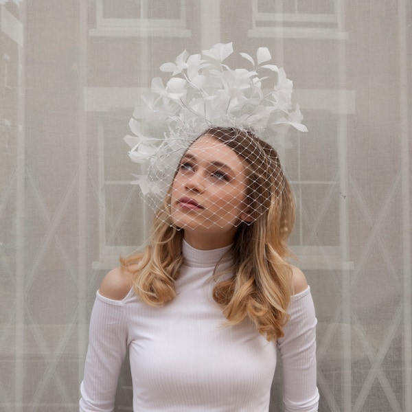 statement bridal headpiece