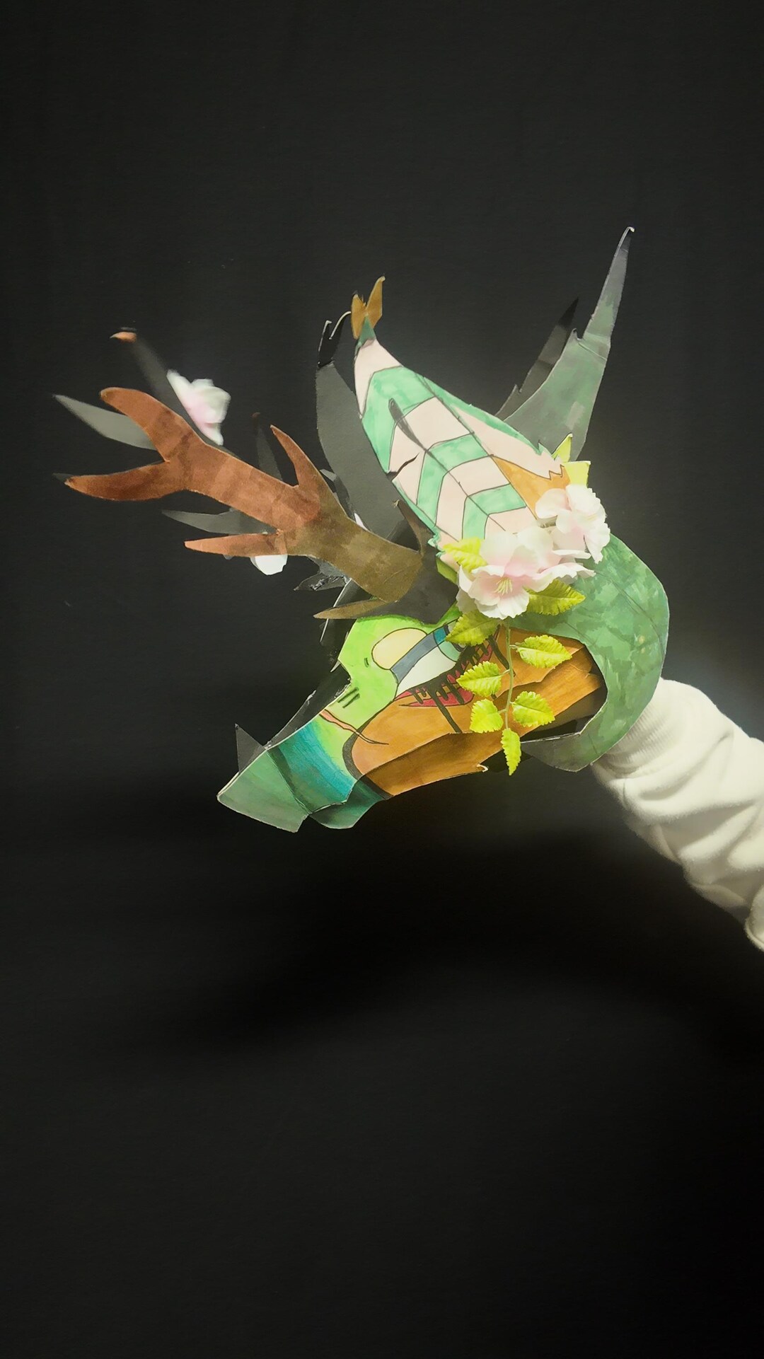 Vine Star - Paper Dragon Puppet - Etsy