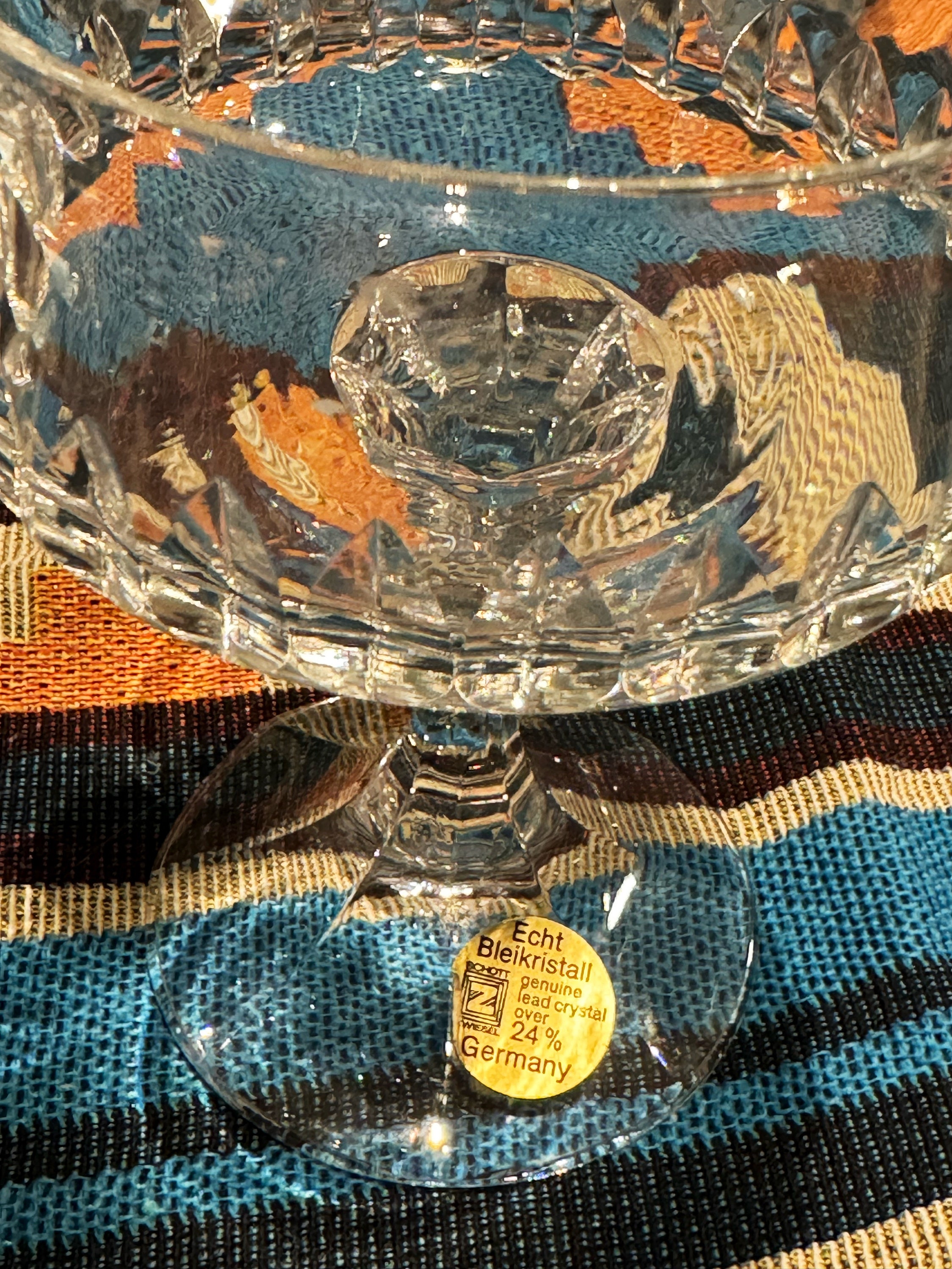 Echt Bleikristall Genuine Lead Crystal Glasses - Etsy