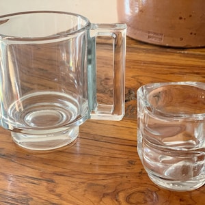 Italy Joe Colombo Arno glass creamer candle holder