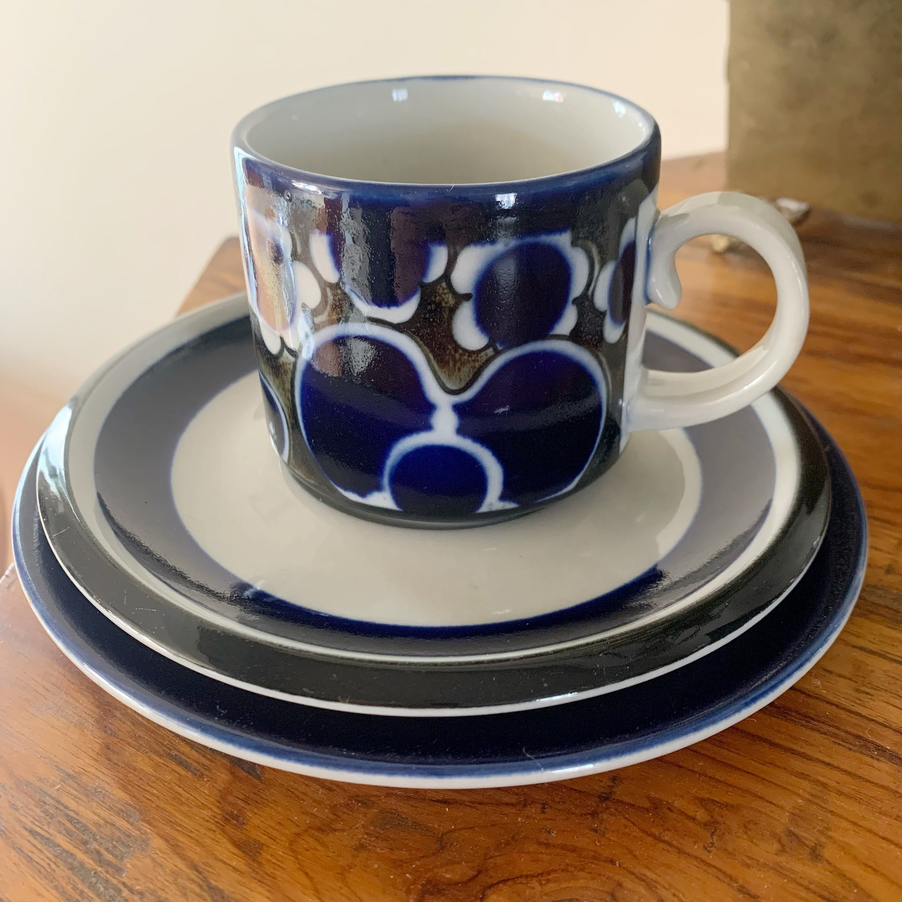 食器 ARABIA FINLAND Arabia of Finland Aslak Series Ceramic Sets, Tea Cup and