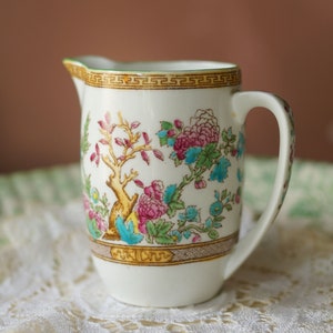 sale Antique Indian Tree cream jug Foley Art china