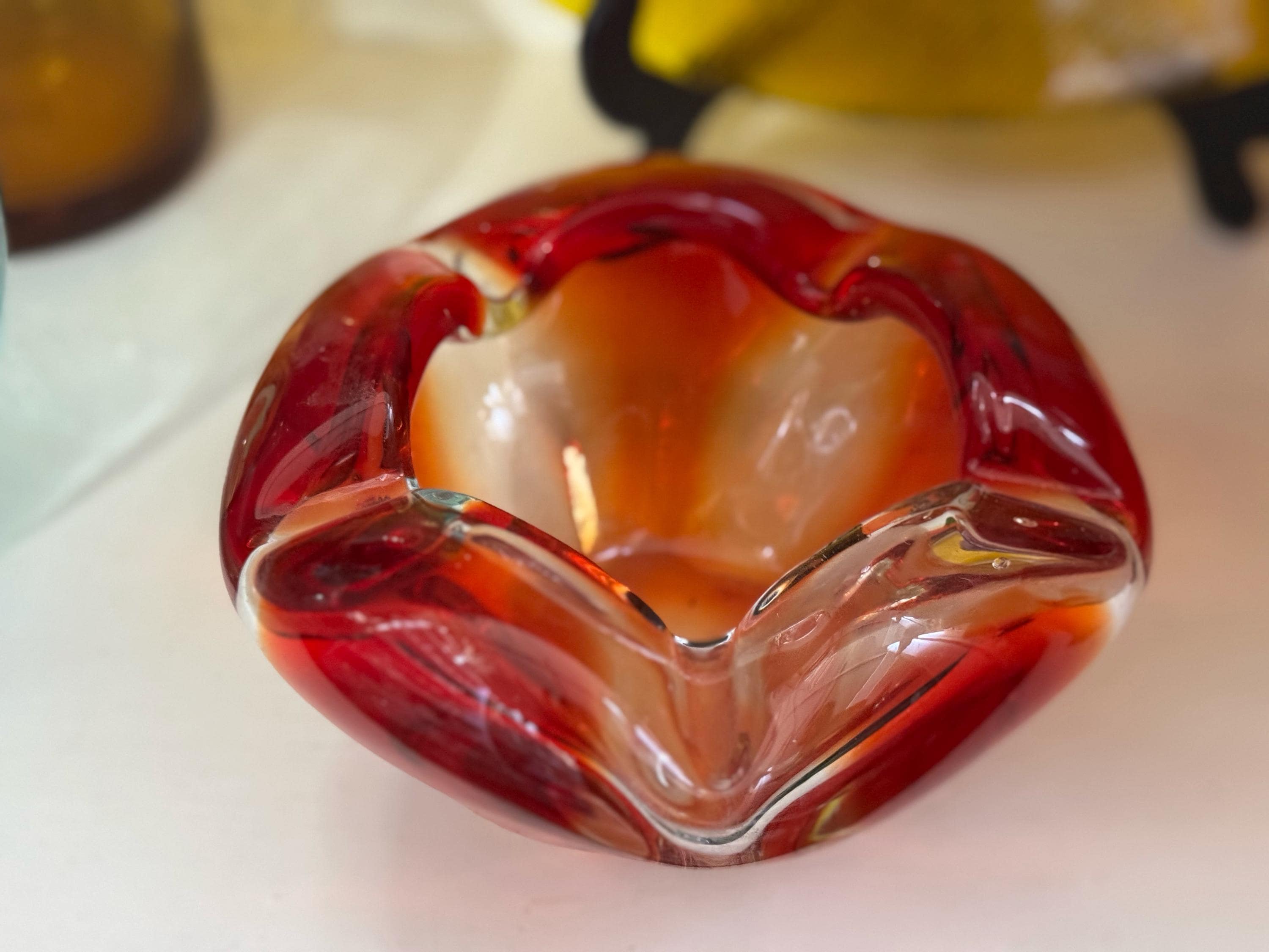 Murano glass ashtray - Etsy 日本