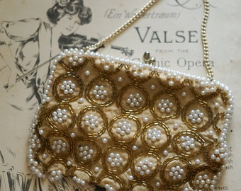 sale vintage fashion beads bag