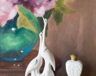 venta venta venta porcelana vintage italiano hecho a mano amante del cisne