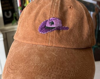 Sombrero de vaquera - Gorra de béisbol bordada a mano
