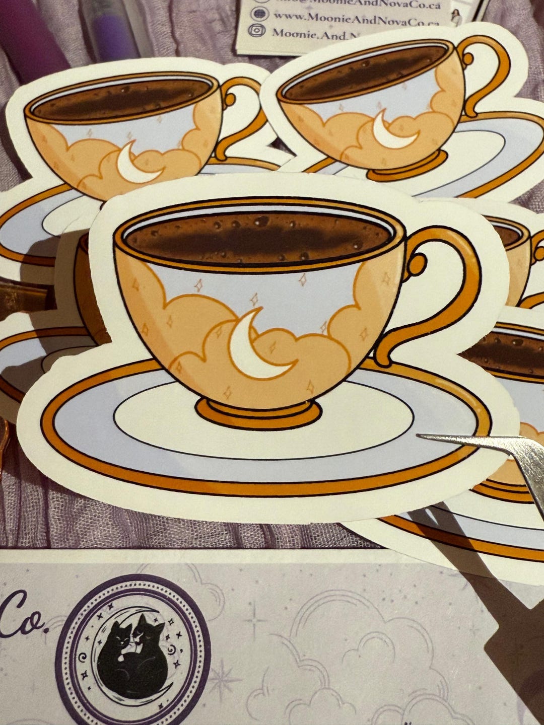 Americano Sticker | Coffee Vinyl Sticker | Cute Coffee Lover Sticker ...